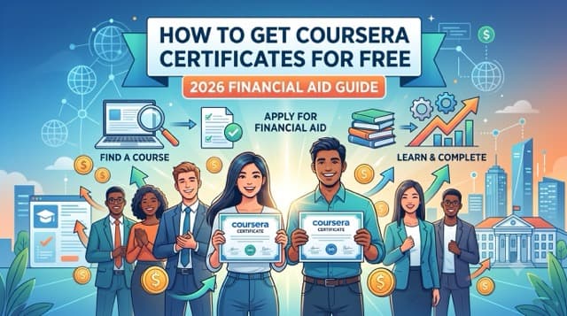 How to Get Coursera Certificates for Free: 2026 Financial Aid Guide