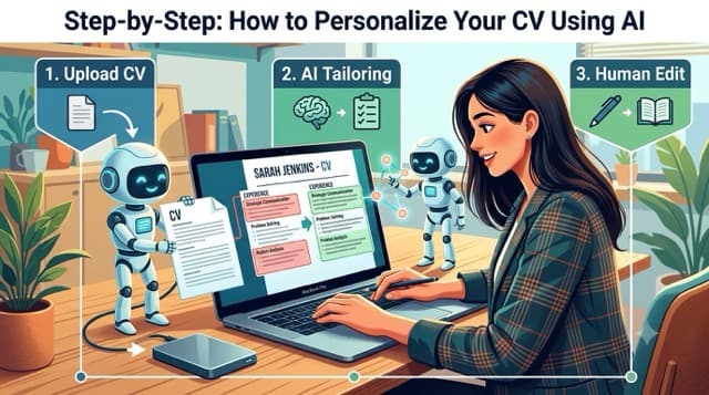 Step-by-Step: How to Personalize Your CV Using AI
